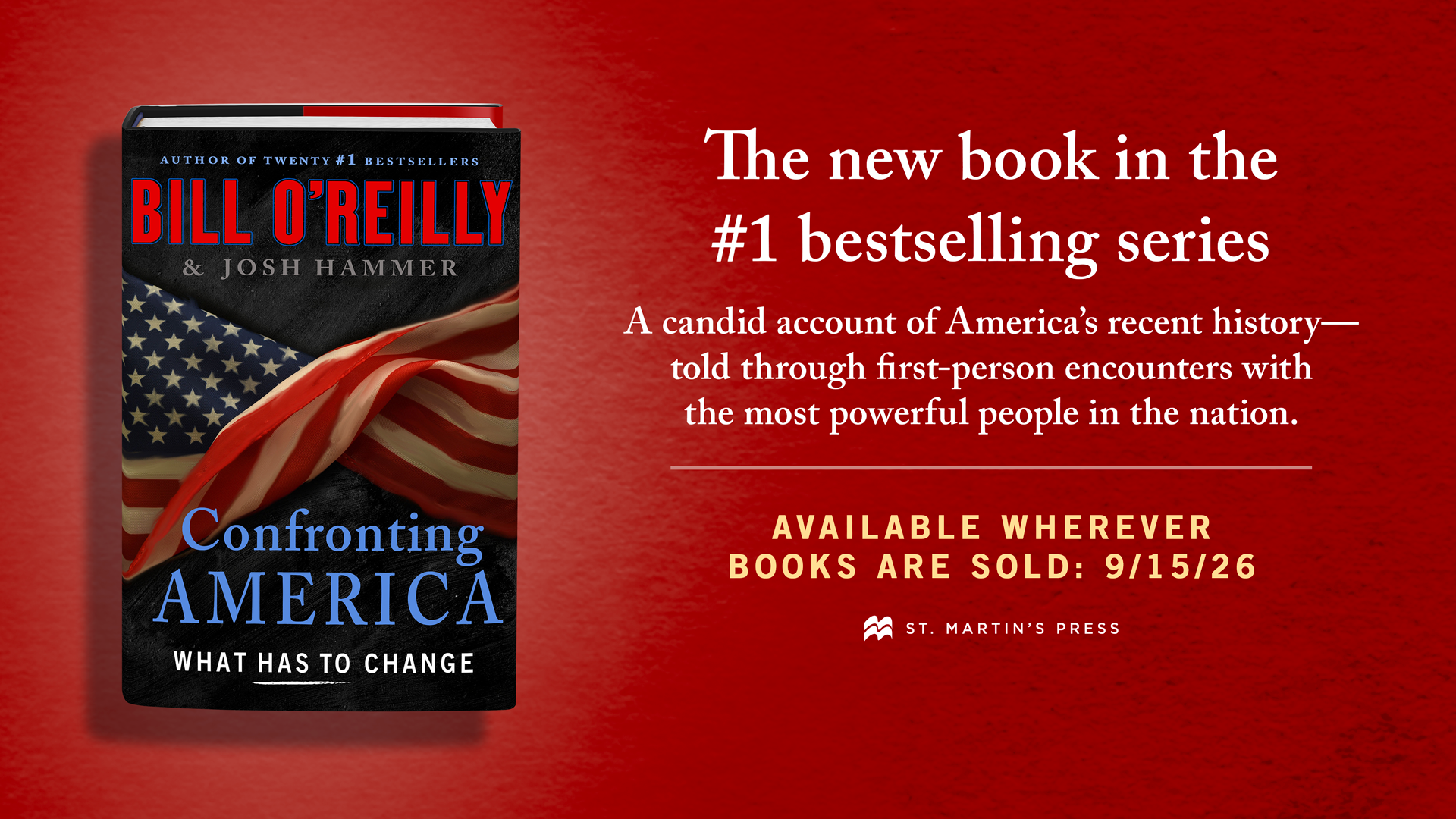 Preorder Bill's New Book: Confronting America